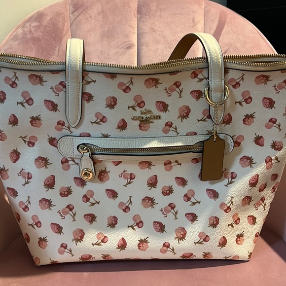 Coach Handbags - Coach Strawberry Handbag